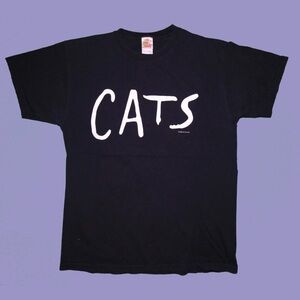 VTG 1981 Cats Y2K Reprint Graphic T-Shirt